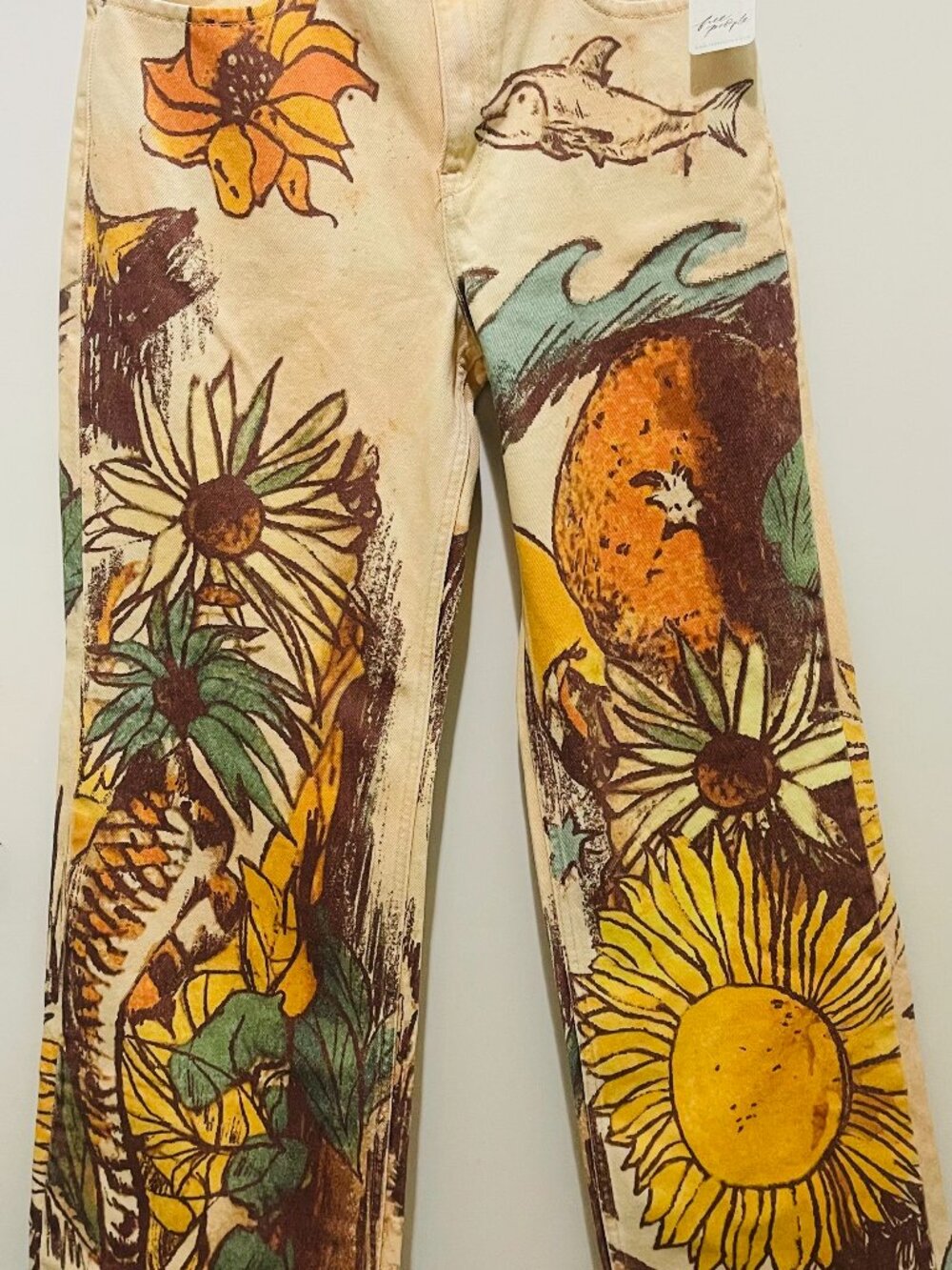 Free People - Beach Scene Jeans